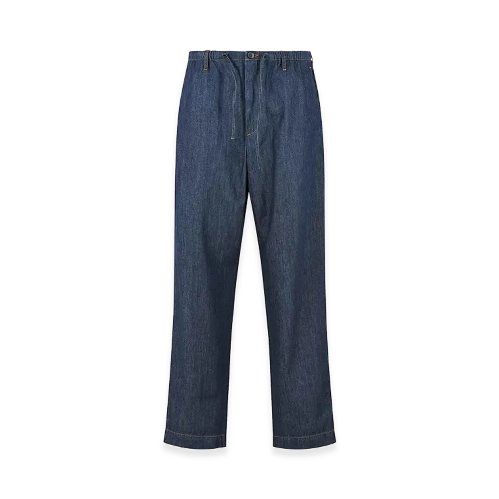 DRIES VAN NOTEN Penny Cotton Pants "Blue"