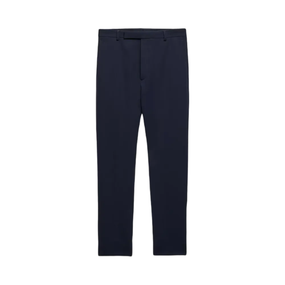 PRADA Men's Technical Gabardine Pants "Navy"