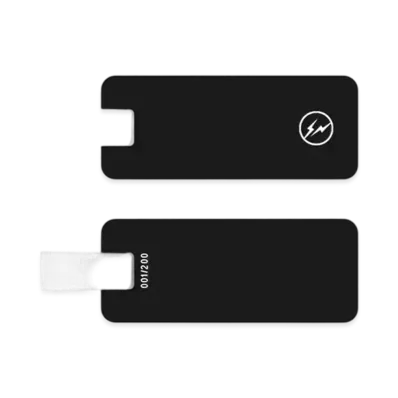 FRAGMENT CUSTOM DOUBLE SIDED Luggage Tag "Black"