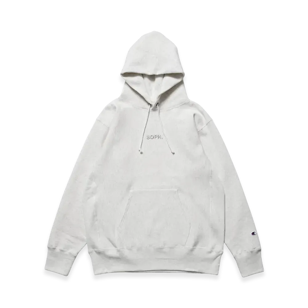Champion x SOPH. Reverse Weave Hoodie "Off White"