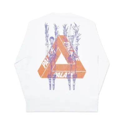 PALACE Pair Of Hippys Longsleeve "White"