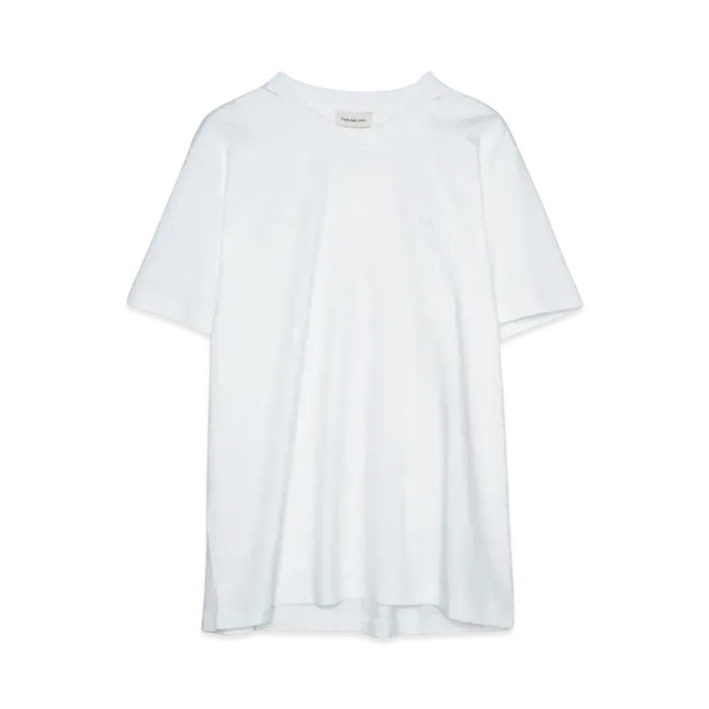 Calvin Klein Jeans A- SS REG LIQUID COTTON TEE "Bright White"