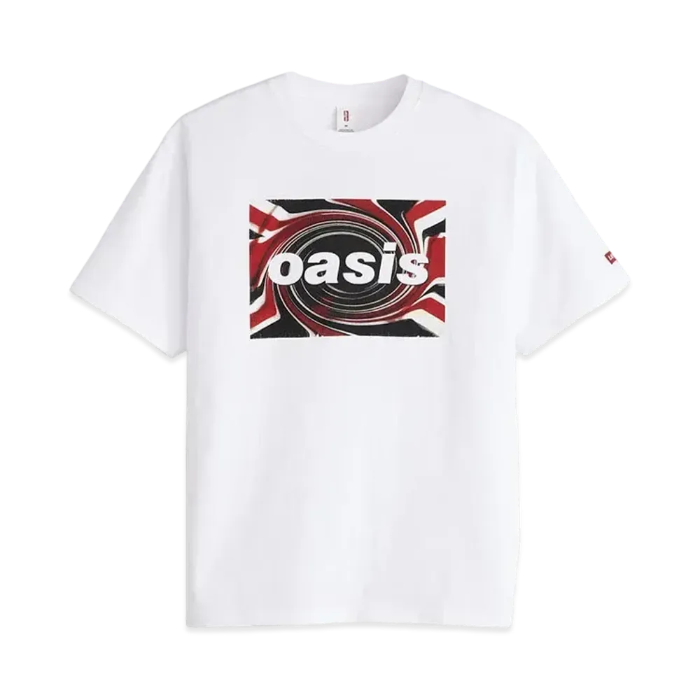 Levi's x Oasis Union Jack "White"