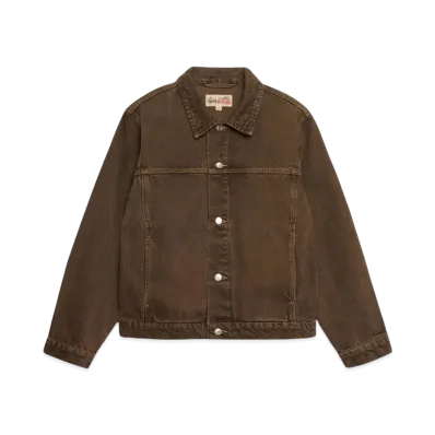 Stussy Trucker Jacket Denim "Mushroom"