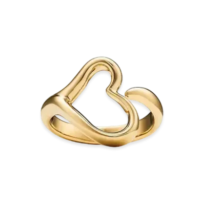 Tiffany & Co. Open Heart Ring "Yellow Gold"