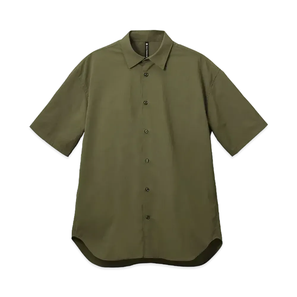 DESCENTE ALLTERRAIN I/O Cooling H/S Shirts "Smoky Wood"