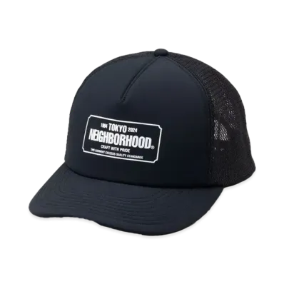 NEIGHBORHOOD Mesh Cap-2 "Black"