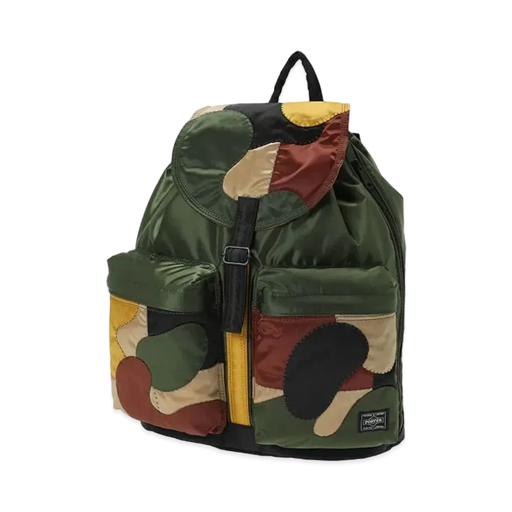 PORTER TANKER x MUTSU Back Pack "Camo"