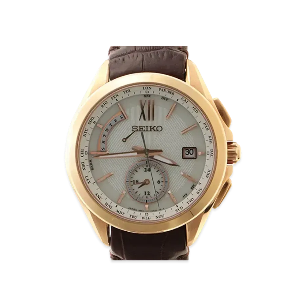 SEIKO Brights Solar Radio "Silver" SAGA252