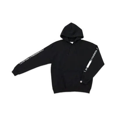 FRAGMENT x POKEMON THUNDERBOLT PROJECT PRINT HOODIE "Black"