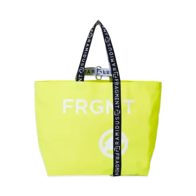 FRAGMENT x RAMIDUS TOTE BAG (LL) "Yellow"
