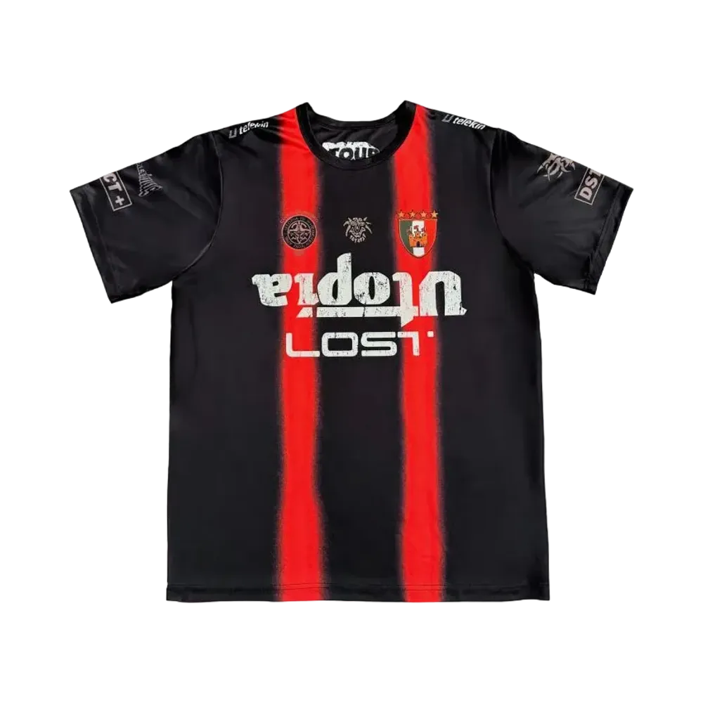 Travis Scott Italy Soccer Jersey "Black"
