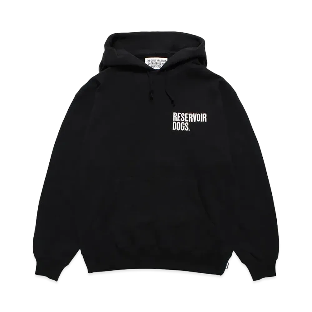 WACKO MARIA Reservoir Dogs / Heavy Weight Hooded Sweat Shirt "Black"
