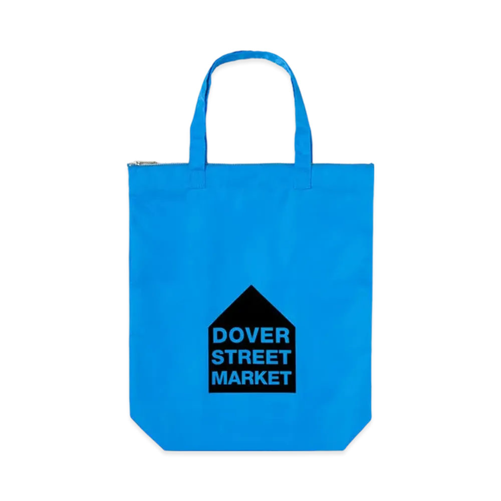 COMME des GARCONS x DSM DOVER STREET MARKET Exclusive Tote "Blue"