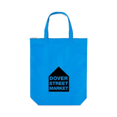 COMME des GARCONS x DSM DOVER STREET MARKET Exclusive Tote "Blue"