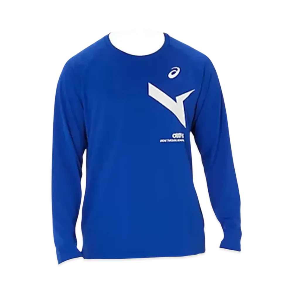 Asics Aim-Trg Dry Long Sleeve Shirt "True Blue"