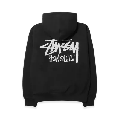 Stussy Stock Honolulu Hoodie "Black"