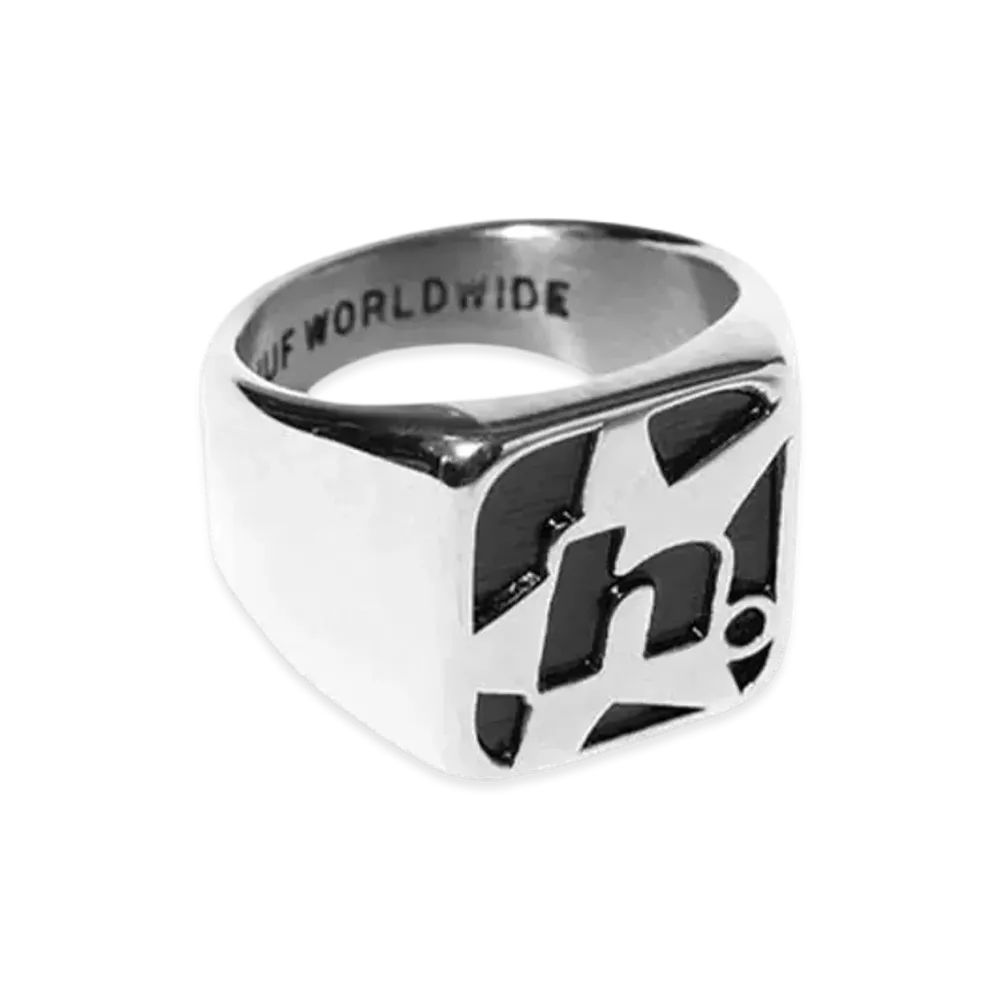 HUF H Star Ring "Silver"
