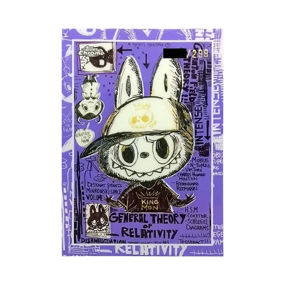 ヘブン 天堂 パープル [1](トップスクローム「2025 ラブブ 10周年 アニバーサリーボックス」) シリアルNo.入り