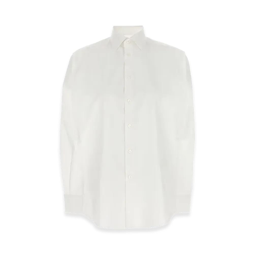 MM6 Maison Margiela Women's Embroidery Shirt "White"
