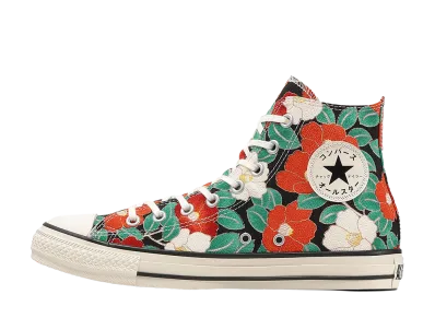 Ippuya × Converse All Star WF Hi "Black/Red" (ABC-MART Exclusive)