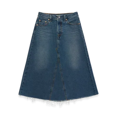 Levi's A-Line Denim Skirt "Medium Indigo"