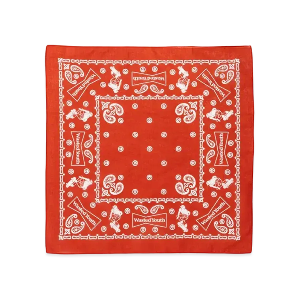 Wasted Youth Bandanna "Red" / VERDY