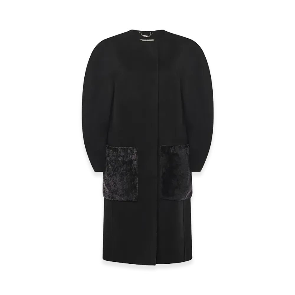 FENDI Women's Wool Blend "Black"
