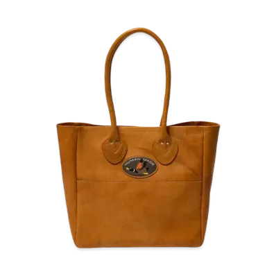 HUMAN MADE Leather Tote "Brown"