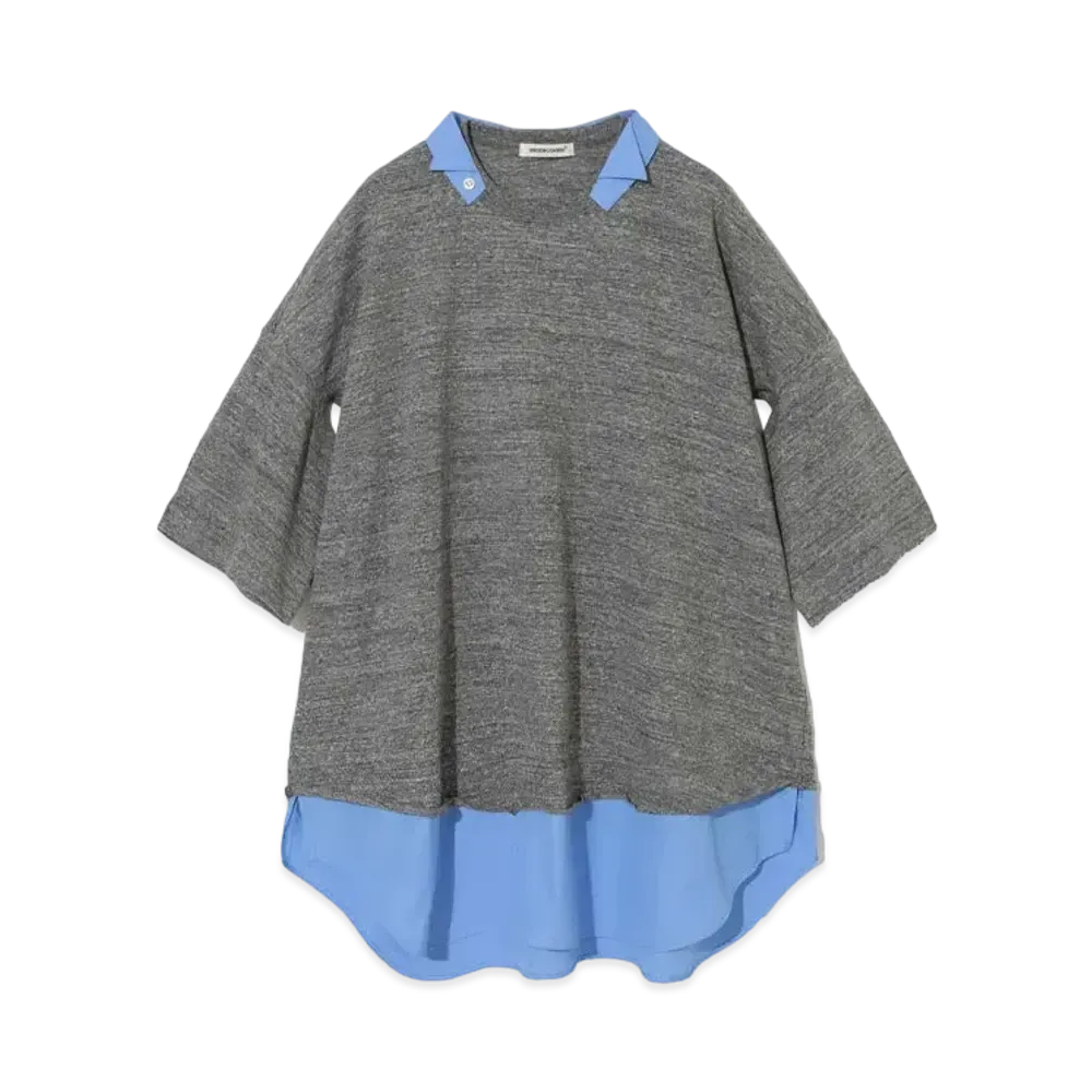 UNDERCOVER Cotton Cut And Sew "T Charcoal"