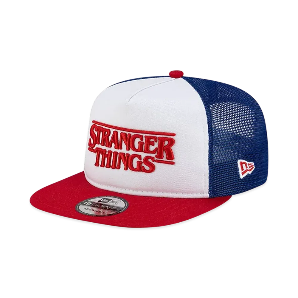NEW ERA x Netflix Stranger Things 19Twenty Trucker "White/Scarlet/Blue"