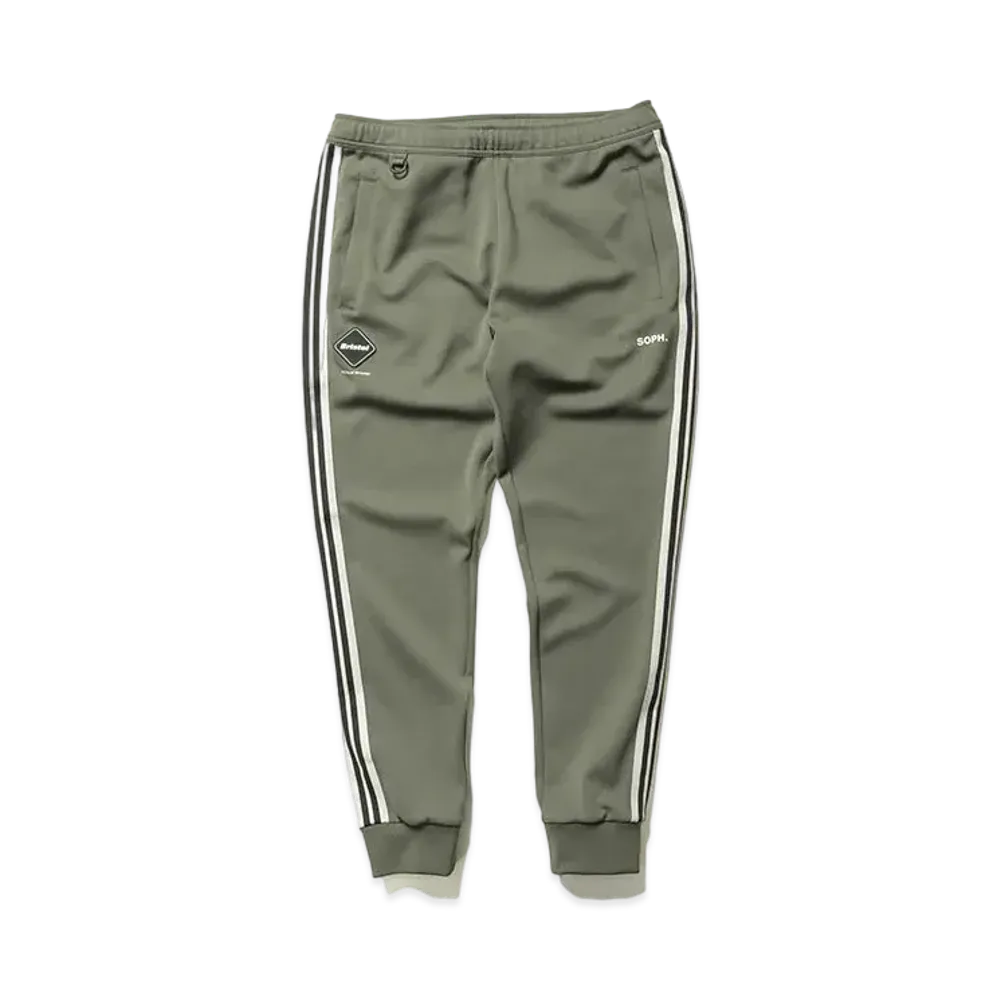 F.C.REAL BRISTOL Training Track Ribbed Pants "Khaki"