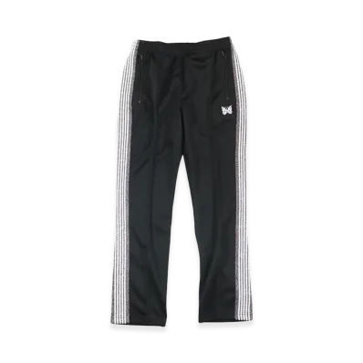 NEEDLES x The Gallery Box Exclusive Narrow Track Pants Poly Smooth Glitter "Glitter BlackMulti"