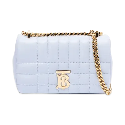 Burberry Women's Mini lola Clutch Bag "Light Blue"