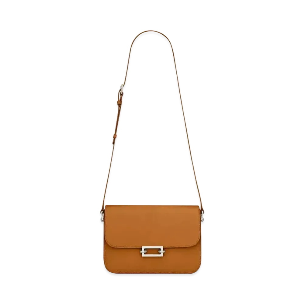 Saint Laurent Le Pave Satchel In Smooth Leather "Mustard"