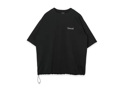 Optstuff Drawstring Tech T-Shirt "Black"