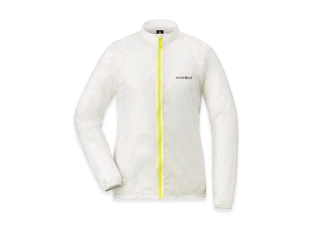 mont-bell Women's EX Light Wind Jacket "White"
