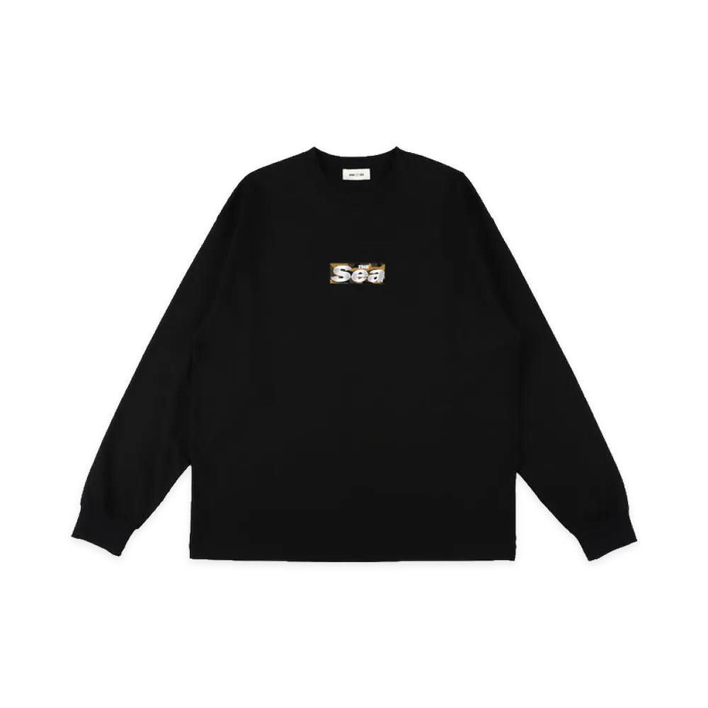WIND AND SEA Tiger Front Sea L/S Tee "Black"