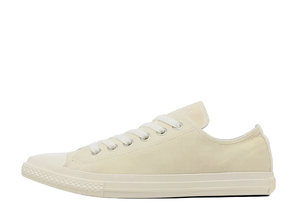 Converse Women's All Star Pointedtoe Velvet OX "Vanilla"