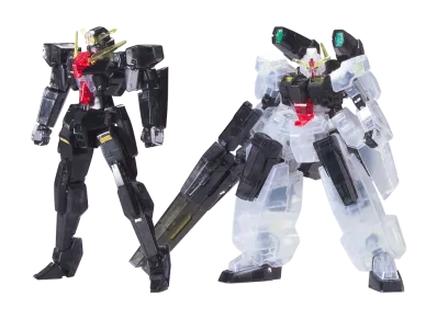 BANDAI "HIGH GRADE" -MOBILE SUIT GUNDAM 00- HG 1/144 Seravee Gundam & Seraphim Gundam Clear Color Version