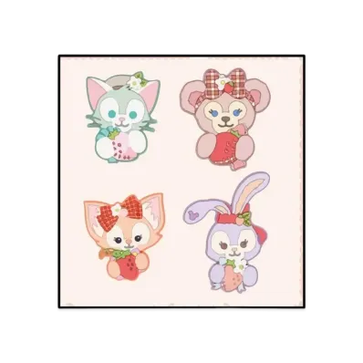 Disney Heartfelt Strawberry Gift Decoration Magnet "Multi"