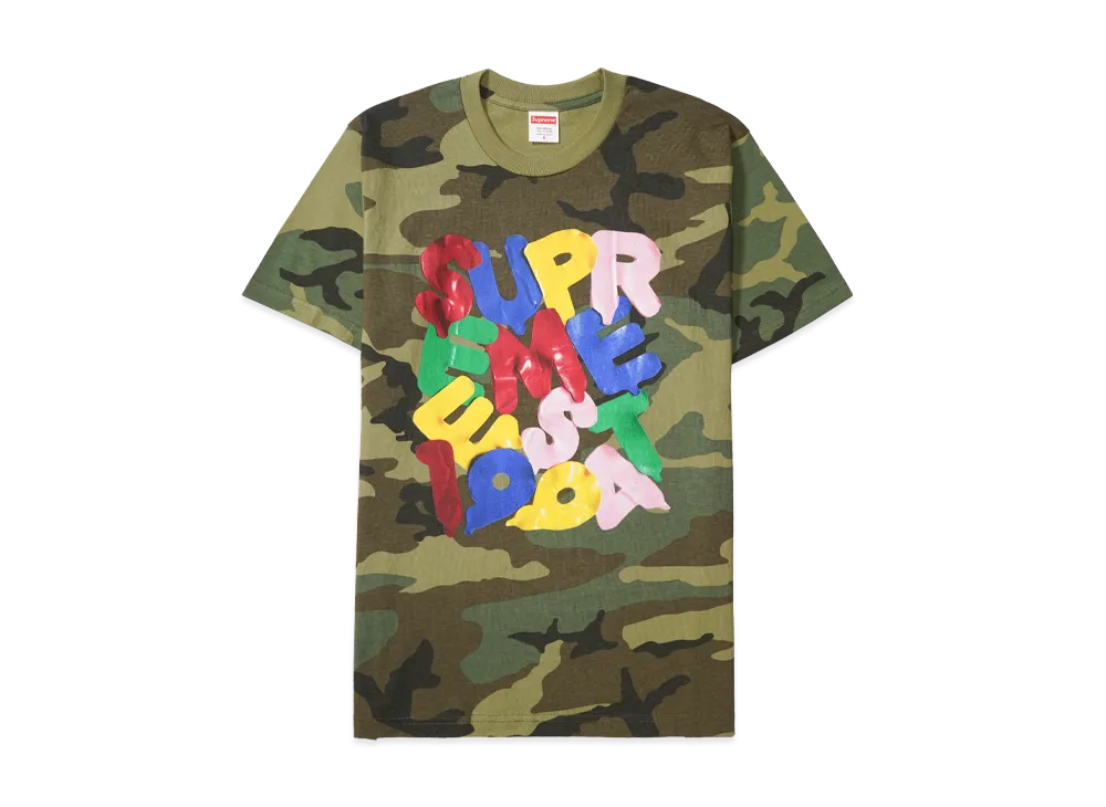 Supreme Balloons Tee "Woodland Camo"