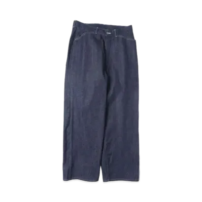 A.PRESSE Military Denim Trousers "Indigo"