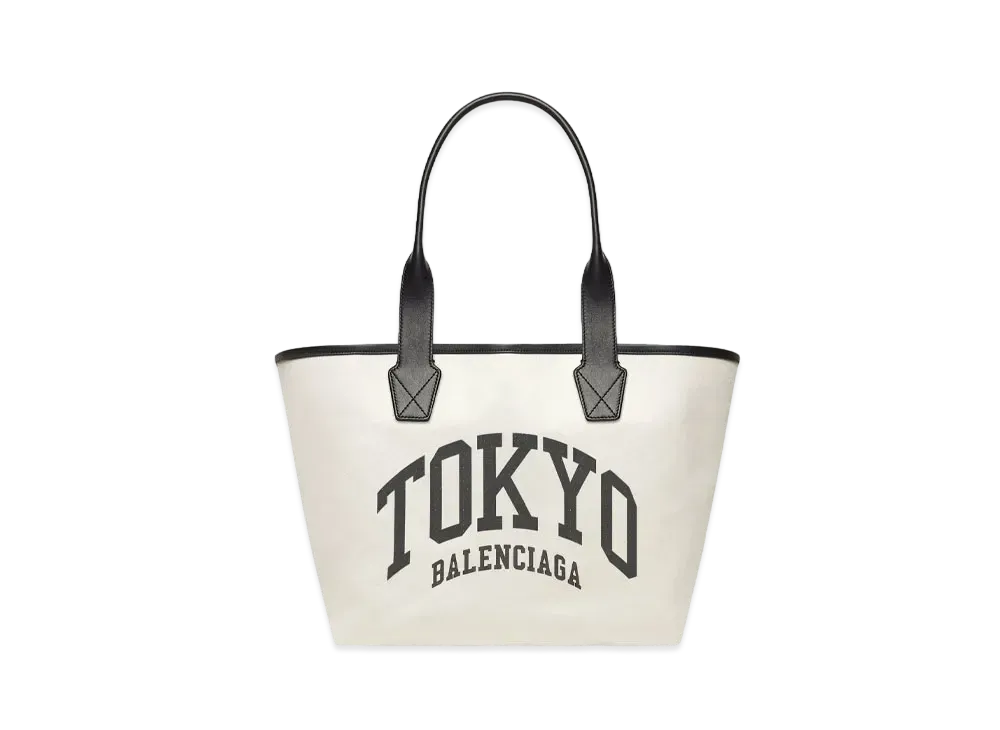 BALENCIAGA Cities Tokyo Jumbo Large Tote Bag "Beige"