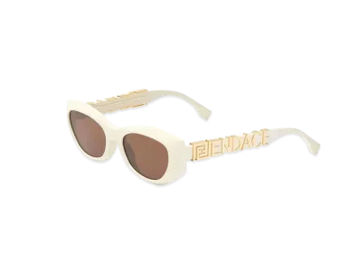 FENDI x Versace Fendace Logo White Acetate Sunglasses "White"