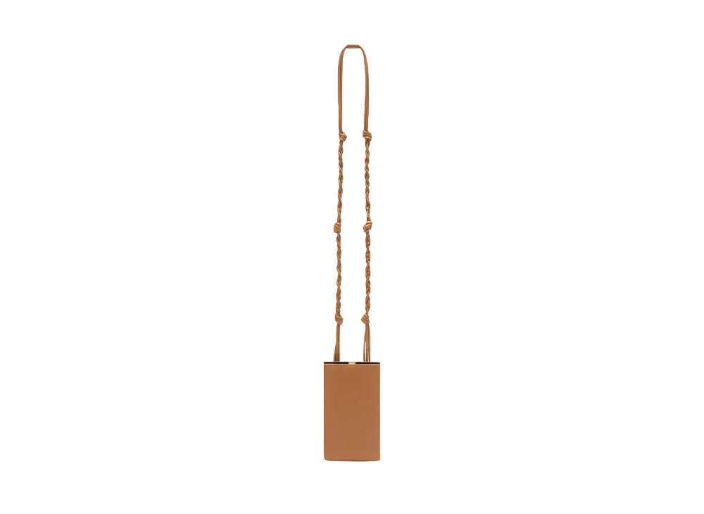 Jil Sander Tangle Phone Case "Brown"