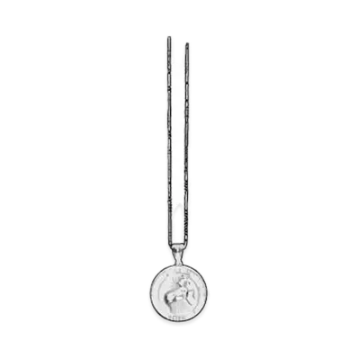 Supreme x Jacob&Co Sterling Silver Zodiac Pendant "Silver - Aries"