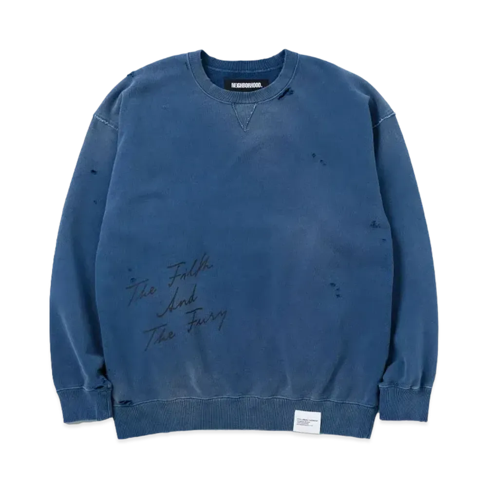 NEIGHBORHOOD Savage Sweat Shirt LS "Navy"