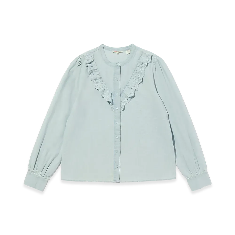 Levi's Yoke Blouse "Light Green"