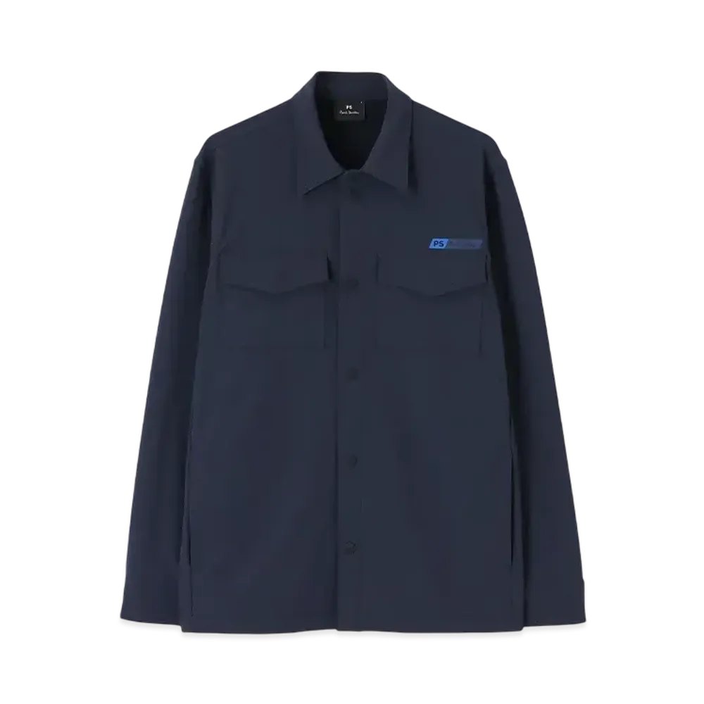 Paul Smith Ps Logo Cut-And-Sew Blouson "DarkBlue"